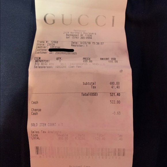 Gucci logo t-shirt - Picture 5 of 5